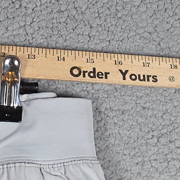 alo Track Sweat Pants Womens Size Large Silver Reflectors Tapered Leg Relaxed - Picture 7 of 12